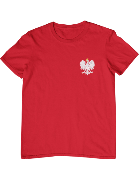 KOSZULKA KIBICA POLSKA DZIECIĘCA ORZEŁ BIAŁY