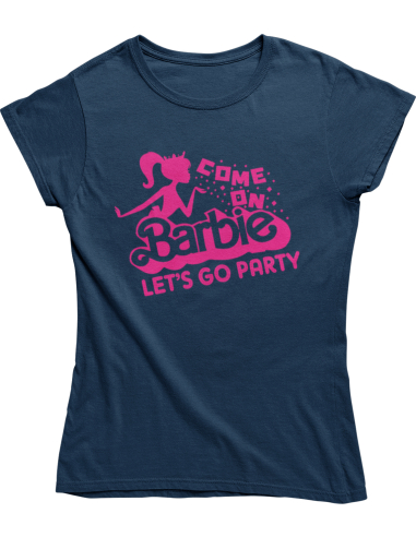 KOSZULKA DAMSKA BARBIE LETS GO PARTY