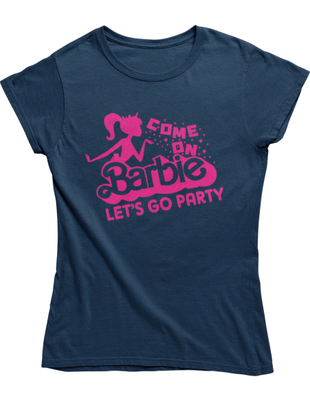 KOSZULKA DAMSKA BARBIE LETS GO PARTY