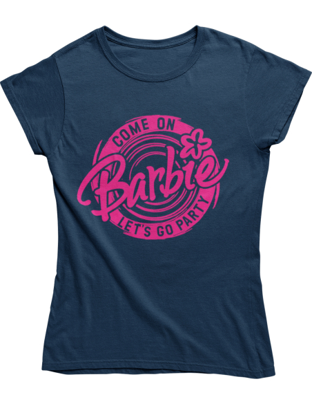 KOSZULKA DAMSKA BARBIE LETS GO PARTY 2