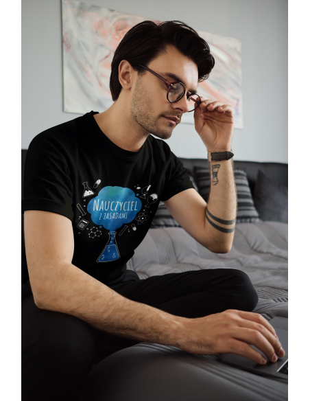 KOSZULKA DLA NAUCZYCIELA WYCHOWAWCY Z ZASADAMI