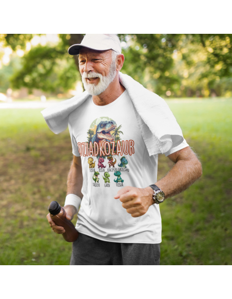 KOSZULKA MĘSKA GANG DZIADKOZAUR