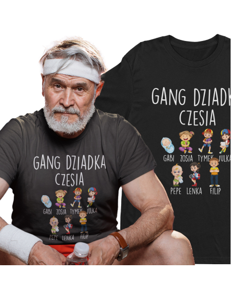 KOSZULKA MĘSKA GANG DZIADKA