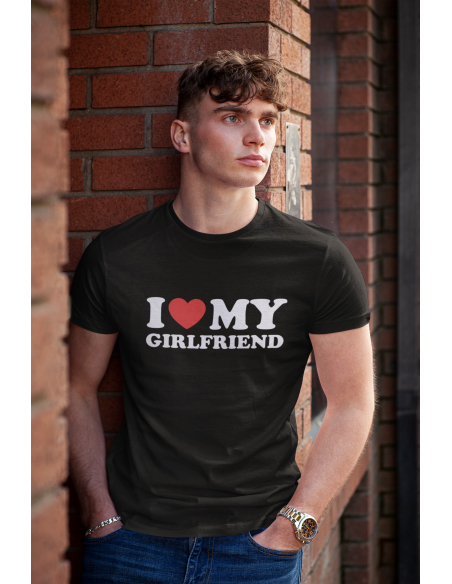 KOSZULKA MĘSKA I LOVE MY GIRLFRIEND