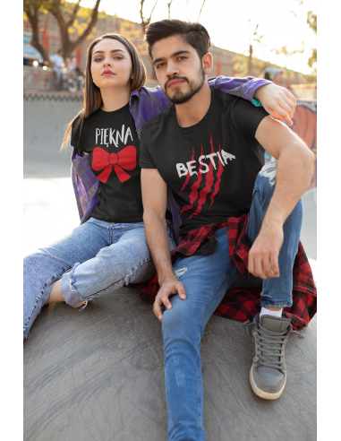 ZESTAW KOSZULEK DLA PAR - Piękna i...
