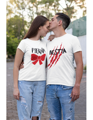 ZESTAW KOSZULEK DLA PAR - Piękna i...