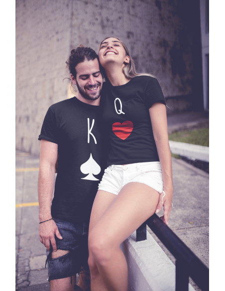 ZESTAW KOSZULEK DLA PAR - Karty