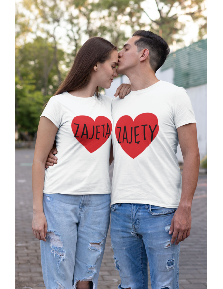 ZESTAW KOSZULEK DLA PAR - Zajęty - Zajęta