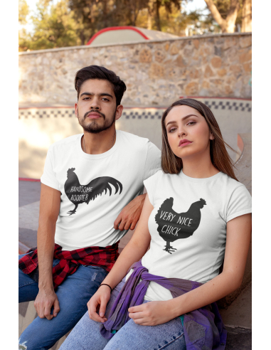 ZESTAW KOSZULEK DLA PAR - CHICK AND...