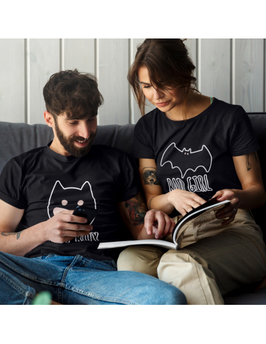 ZESTAW KOSZULEK DLA PAR BAD BOY BAD GIRL