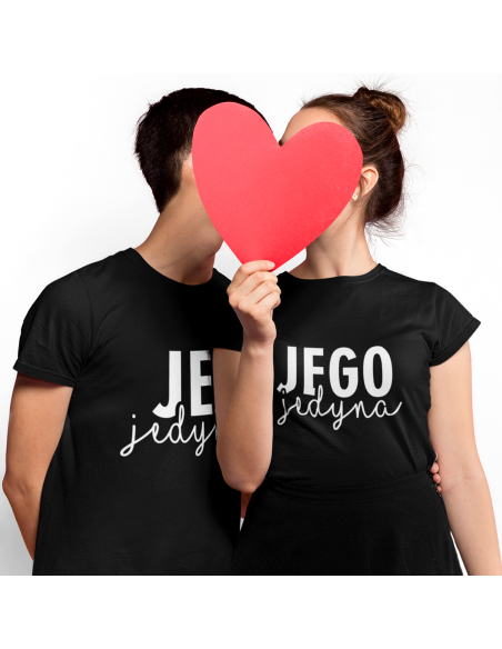 ZESTAW KOSZULEK DLA PAR JEJ JEGO JEDYNY