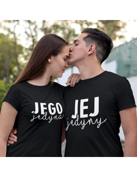 ZESTAW KOSZULEK DLA PAR JEJ JEGO JEDYNY