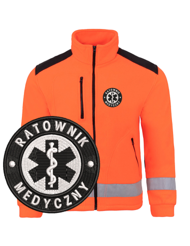 GRUBY POLAR RATOWNIK MEDYCZNY HAFT