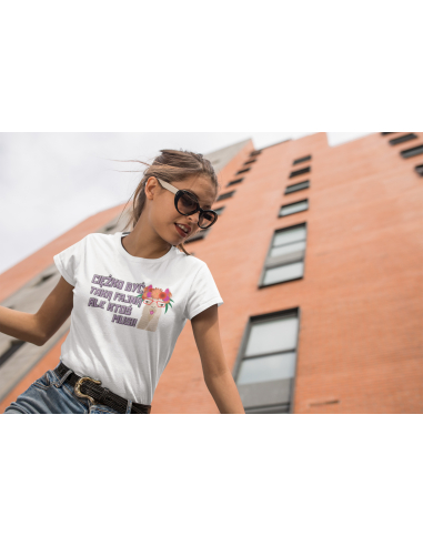 KOSZULKA DAMSKA Ciężko być taką fajną...