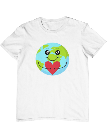 Koszulka Dzień Ziemi z sercem