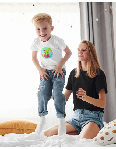 Koszulka Dzień Ziemi z sercem