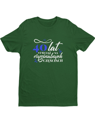 KOSZULKA MĘSKA Dla Taty 40 lat na...