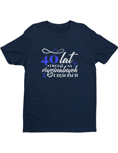 KOSZULKA MĘSKA Dla Taty 40 lat na...
