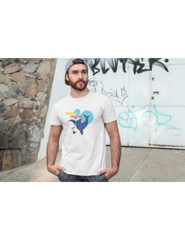 KOSZULKA MĘSKA Dla Taty Daddy Shark