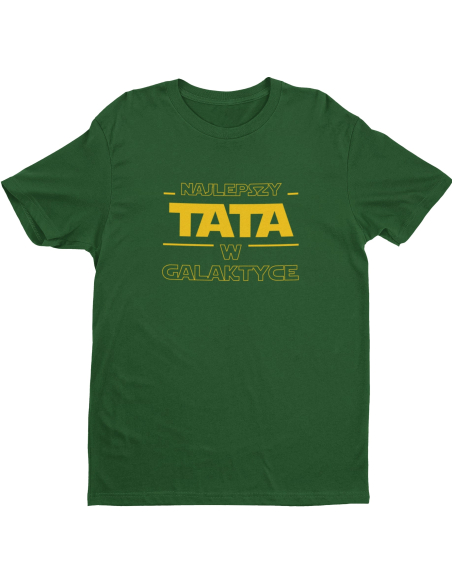 KOSZULKA MĘSKA Dla Taty "Najlepszy tata w galaktyce"