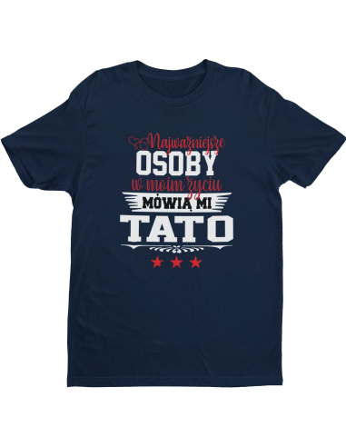 KOSZULKA MĘSKA Dla Taty "Najlepszy tata"
