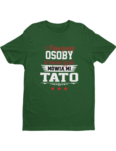 KOSZULKA MĘSKA Dla Taty "Najlepszy tata"