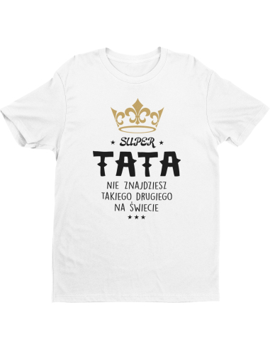 KOSZULKA MĘSKA Dla Taty "Jedyny Tata"