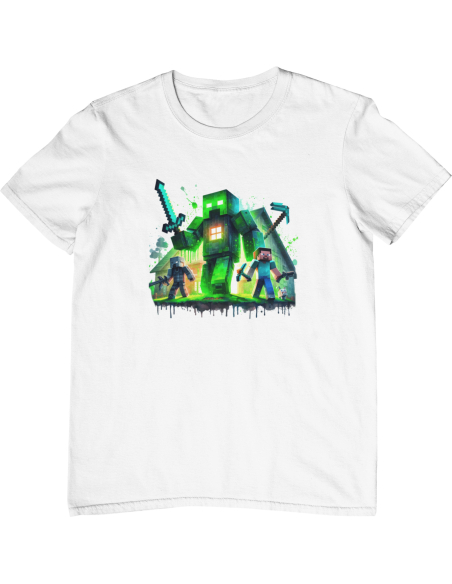 Koszulka MINECRAFT Posąg