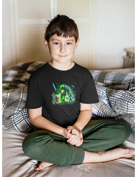 Koszulka MINECRAFT Posąg