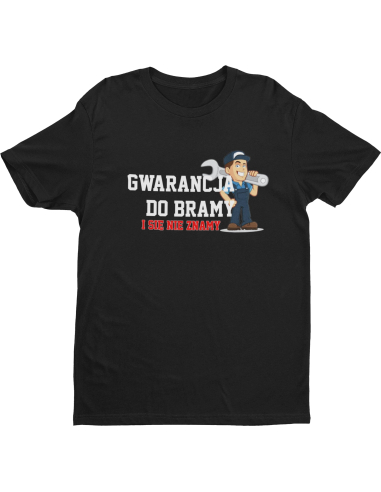KOSZULKA MĘSKA Gwarancja do Bramy