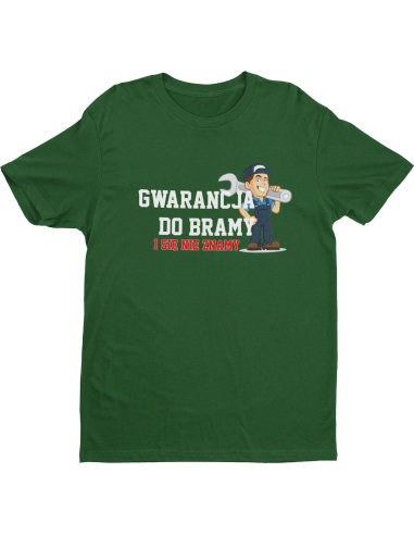 KOSZULKA MĘSKA Gwarancja do Bramy