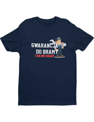 KOSZULKA MĘSKA Gwarancja do Bramy