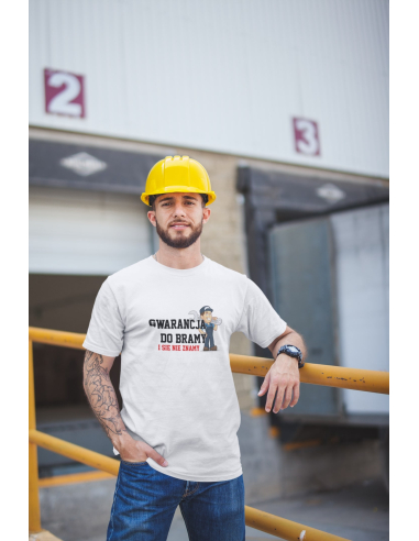 KOSZULKA MĘSKA Gwarancja do Bramy
