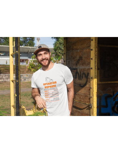 KOSZULKA MĘSKA Operator koparki