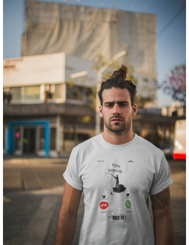 KOSZULKA MĘSKA Ryby dzwonią