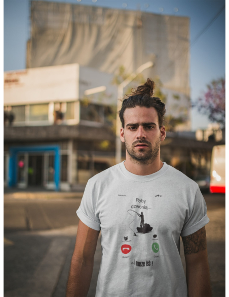 KOSZULKA MĘSKA Ryby dzwonią