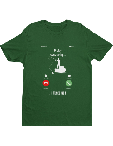 KOSZULKA MĘSKA Ryby dzwonią