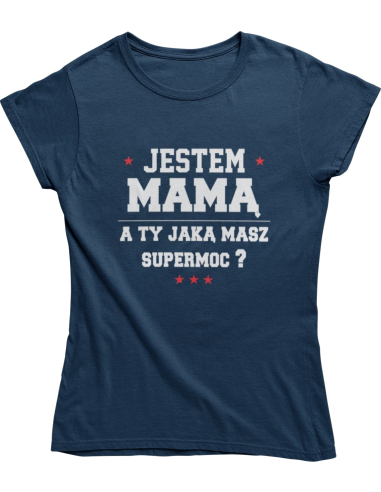 KOSZULKA DAMSKA DLA MAM SUPERMOC