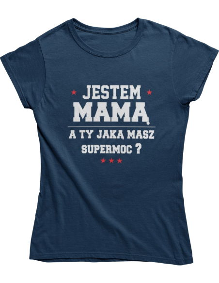 KOSZULKA DAMSKA DLA MAM SUPERMOC