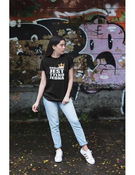 KOSZULKA DAMSKA "KRÓLOWA JEST TYLKO JEDNA"