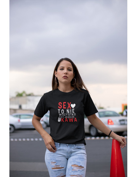 KOSZULKA DAMSKA "SEX TO NIE WSZYSTKO"