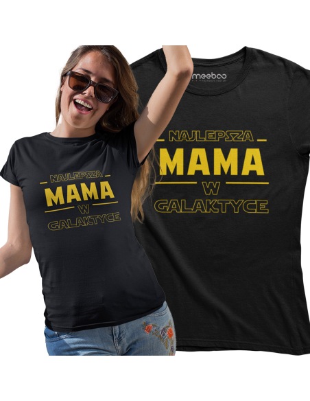 KOSZULKA DAMSKA NAJLEPSZA MAMA W GALAKTYCE