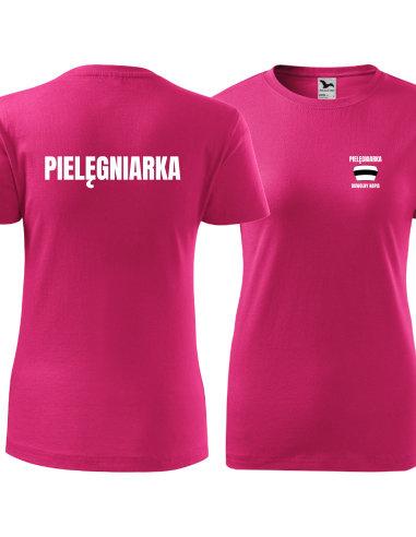 Koszulka pielęgniarka czepek