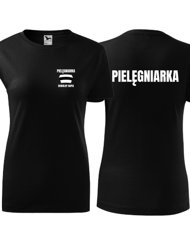 Koszulka pielęgniarka czepek