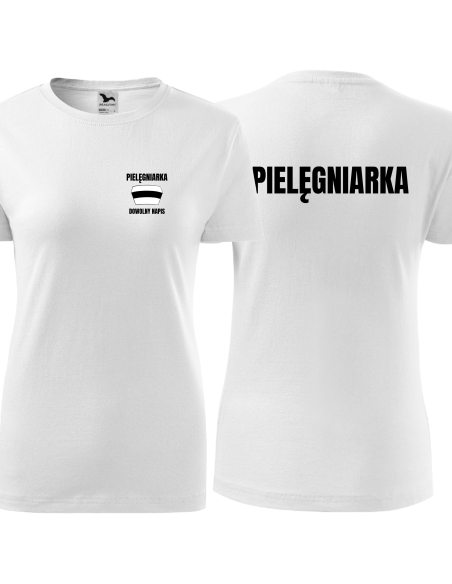 Koszulka pielęgniarka czepek