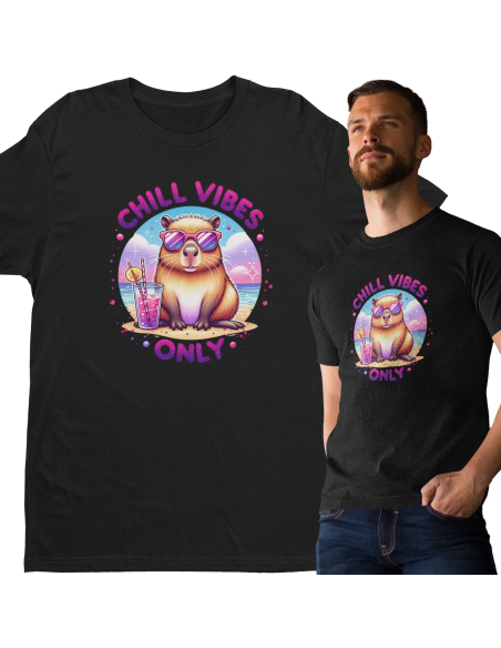 KOSZULKA MĘSKA Kapibara Chill