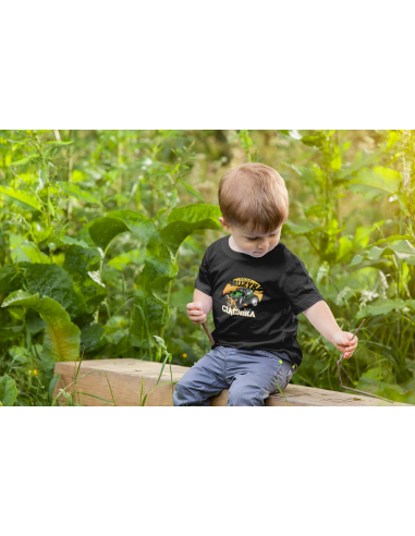 Koszulka DZIECIĘCA Moja muzyka to ryk...