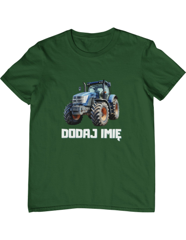 Koszulka DZIECIĘCA niebieski ciągnik...