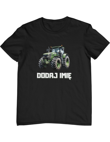 Koszulka DZIECIĘCA zielony ciągnik z...