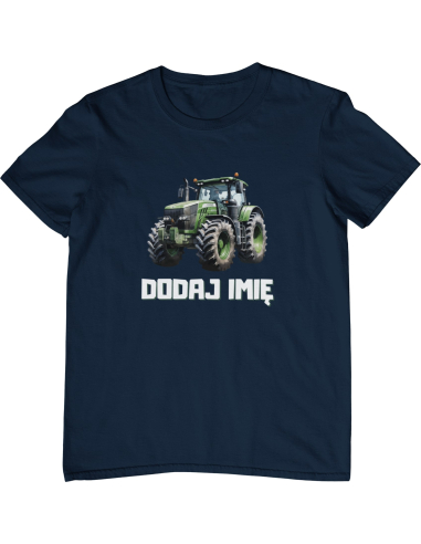 Koszulka DZIECIĘCA zielony ciągnik z...